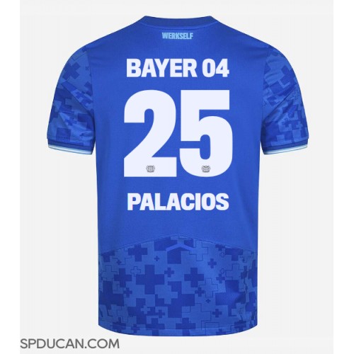 Muški Nogometni Dres Bayer Leverkusen Exequiel Palacios #25 Rezervni 2025-26 Kratak Rukav